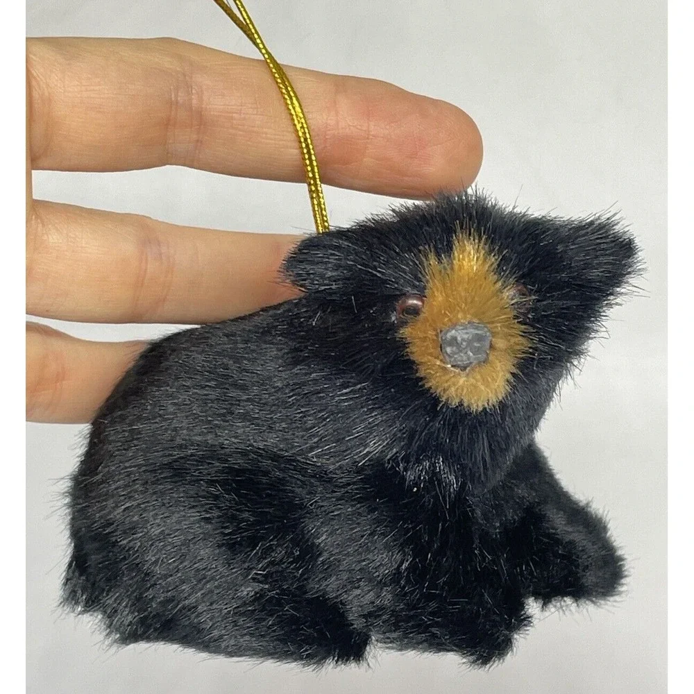 Black Bear Polar Bear Alaska Christmas‎ Ornaments LOT of 7